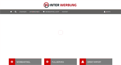 Desktop Screenshot of interwerbung.de